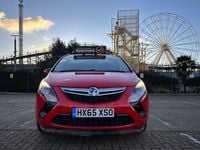 Used Vauxhall Zafira 2015 Red MPV