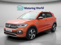 Used VW T-Cross R-line 110 HP (80 kW) 2023 Orange SUV