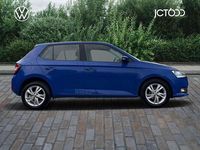 Used Skoda Fabia SE 58 HP (42 kW) 2020 Blue Hatchback