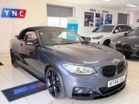 Used BMW 218 M Sport 150 HP (110 kW) 2017 Grey Cabriolet