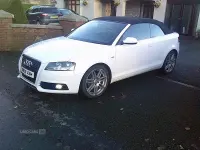 Used Audi A3 Cabriolet S-Line 105 HP (77 kW) 2012 White Cabriolet