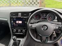 Begagnad VW Golf VII GT 2018 Blå Halvkombi