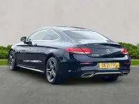 Used Mercedes C200 AMG line 2021 Blue Coupe