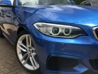Used BMW 218 M Sport 136 HP (100 kW) 2016 Blue Cabriolet