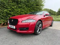 Used Jaguar XJ R-Sport 300 HP (220 kW) 2018 Red Sedan