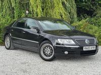 Used VW Phaeton 237 HP (174 kW) 2003 Black Sedan