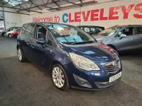 Used Vauxhall Meriva 110 HP (80 kW) 2013 Blue MPV