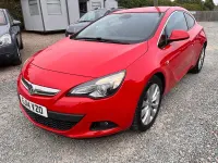 Used Vauxhall Astra GTC SRi 2014 Red Hatchback