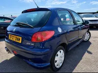 Used Peugeot 206 2007 Blue Hatchback