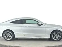 Used Mercedes C220 AMG line 194 HP (142 kW) 2022 Silver Coupe