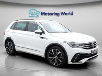 Used VW Tiguan R-line 150 HP (110 kW) 2023 White SUV