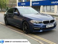 Used BMW 520 M Sport 190 HP (139 kW) 2017 Blue Sedan