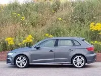 Used Audi A3 S-Line 150 HP (110 kW) 2017 Grey Hatchback