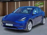 Usado Tesla Model Y Long Range AWD 378 kW (514 HP) 2023 Azul SUV