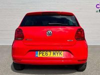 Used VW Polo Edition 60 HP (44 kW) 2017 Red Hatchback