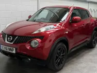 Usado Nissan Juke Acenta 2011 Vermelho SUV