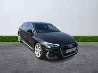 Used Audi A3 S-Line 150 HP (110 kW) 2024 Black Hatchback