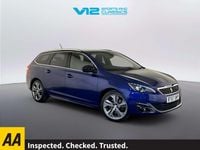 Used Peugeot 308 SW GT-line 150 HP (110 kW) 2017 Blue Estate