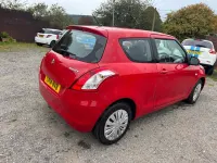 Used Suzuki Swift 94 HP (69 kW) 2014 Red Hatchback