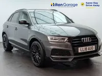 Used Audi Q3 Black Edition 150 HP (110 kW) 2018 Grey SUV