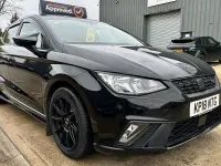 Used Seat Ibiza SE Technology 75 HP (55 kW) 2018 Black Hatchback