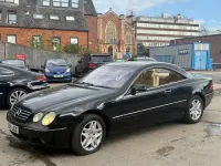 Used Mercedes CL500 2001 Black Coupe
