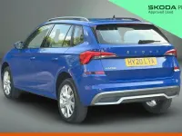 Used Skoda Kamiq SE 113 HP (83 kW) 2020 Energy blue SUV