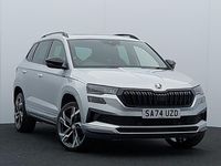 Used Skoda Karoq SportLine 150 HP (110 kW) 2024 Silver SUV