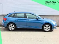 Used Skoda Scala SE 95 HP (69 kW) 2021 Blue Hatchback