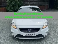 Used Volvo V40 R-Design 120 HP (88 kW) 2016 White Hatchback