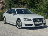 Used Audi A8 Comfort 2013 White Sedan