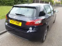 Used Peugeot 308 Allure 120 HP (88 kW) 2017 Blue Hatchback