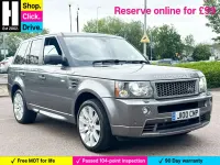 Begagnad Land Rover Range Rover Sport First Edition 2008 Grå SUV