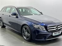 Used Mercedes E220 AMG line 2017 Blue Estate