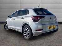 Used VW Polo Life 95 HP (69 kW) 2022 Silver Hatchback
