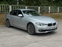 Used BMW 330 Luxury Line 254 HP (186 kW) 2016 Silver Sedan