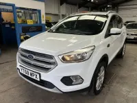 Used Ford Kuga Zetec 120 HP (88 kW) 2018 White SUV