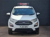 Used Ford Ecosport Zetec 125 HP (91 kW) 2018 White SUV