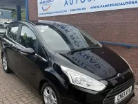 Used Ford B-MAX Zetec 90 HP (66 kW) 2013 Black MPV