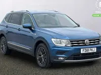 Used VW Tiguan Allspace SE 150 HP (110 kW) 2018 Blue SUV