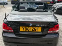 Used BMW 120 Cabriolet M Sport 2011 Black Cabriolet
