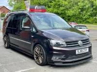Usado VW Caddy Sportline 2018 Roxo Monovolume