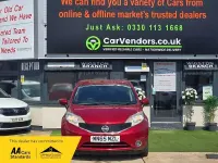 Used Nissan Note Acenta Premium 90 HP (66 kW) 2015 Red Hatchback