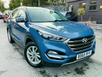 Used Hyundai Tucson Premium 116 HP (85 kW) 2015 Blue SUV