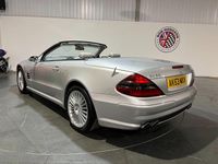Used Mercedes SL55 AMG AMG 476 HP (350 kW) 2003 Brilliant silver Cabriolet