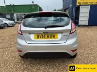 Used Ford Fiesta Zetec 82 HP (60 kW) 2014 Silver Hatchback