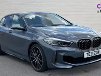 Used BMW M135 Comfort Edition 306 HP (225 kW) 2021 Grey Hatchback