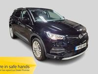 Used Vauxhall Grandland X Sport 120 HP (88 kW) 2018 Black SUV
