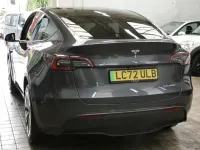 Begagnad Tesla Model Y Long Range AWD 282 kW (384 HK) 2022 Grå SUV