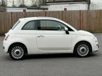 Used Fiat 500 Lounge 69 HP (50 kW) 2012 White Hatchback